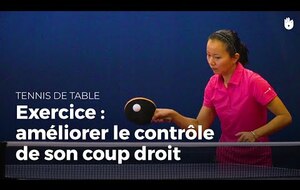 Améliorer son coup droit