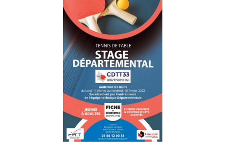 Stage février